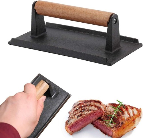 Bbq cast iron - bbq, steak
