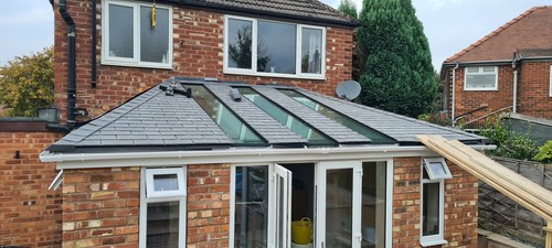 Full build tiled roof - 4m,