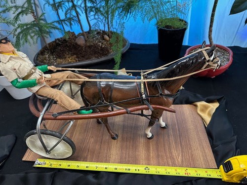 Horse and jockey cart - cart, with