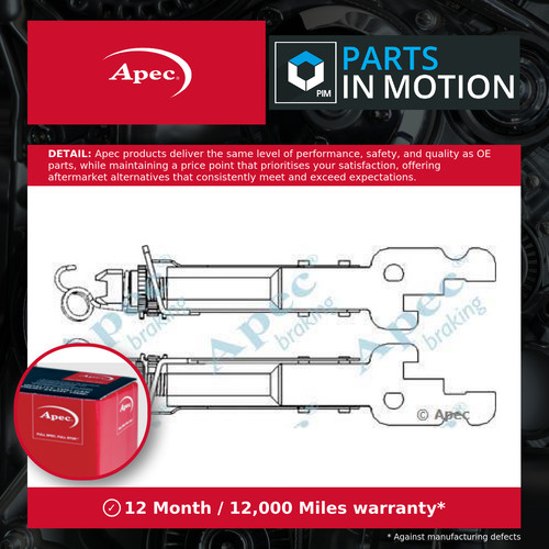 Brake adjuster kit adb3026 - adjuster,