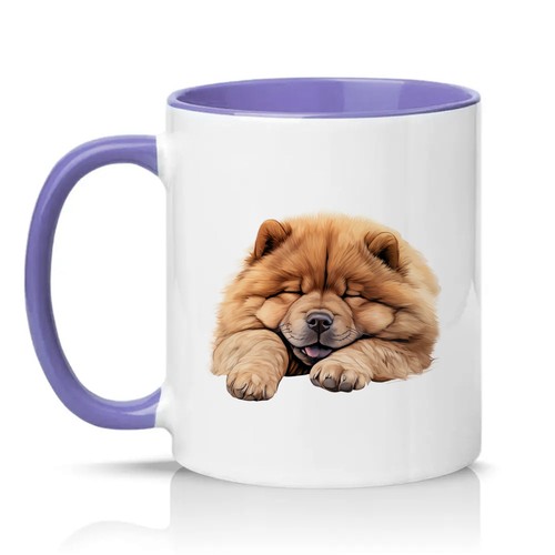 Sleeping chow - chow,