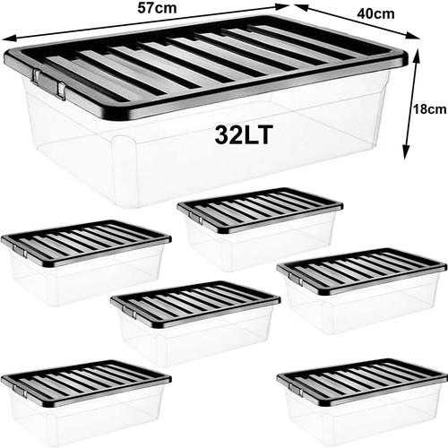 32l underbed storage boxes - underbed,