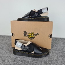 Dr. Martens Zane Leather Sandals in Black size UK 7 EU 41 - New in Box