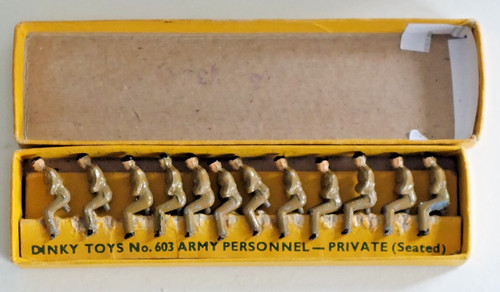 Dinky toys 603 army personnel - toys,