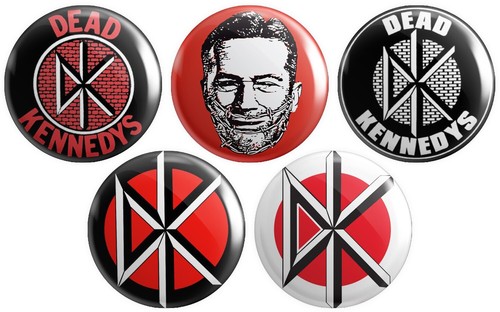 Dead kennedys button - x,