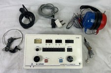 Vintage Amplivox 2160 Diagnostic Audiometer Hearing Tester With Headphones etc