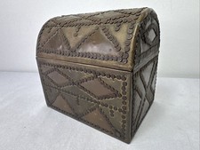 Domed Tea Chest Jewellery Box