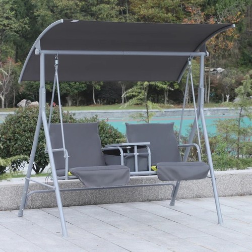 Seater garden swing chair - 2,