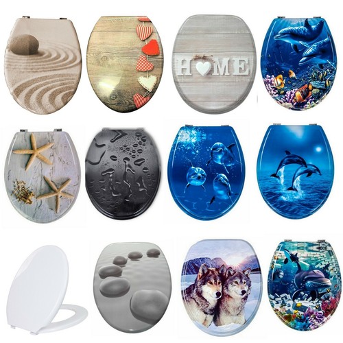 Novelty designs print toilet - print,