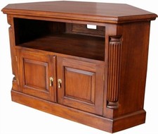 Mahogany Corner TV Unit |
