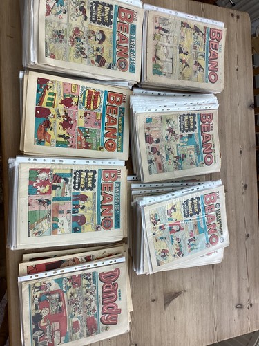 Job lot old beano comics - job, of