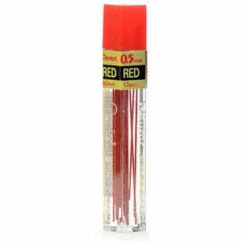 Pentel 5mm red coloured - red,