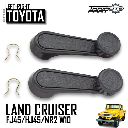 Pair window crank handle grey - window,