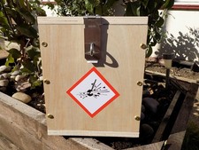 Blackpowder Gunpowder & Pyrodex Powder x4 500g storage boxes 