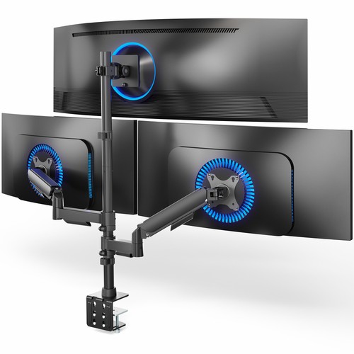Vivo triple monitor desk - triple,