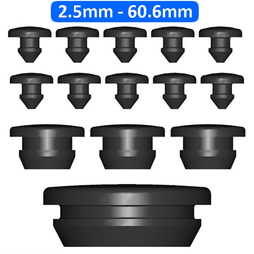 Black short silicone - black, rubber