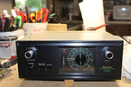 Sansui 555 fm tuner - am/fm,