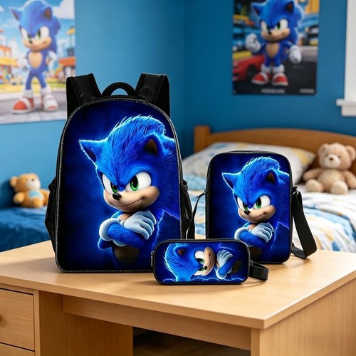 Sonic the hedgehog backpack - sonic,