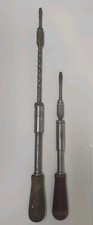Vintage Stanley Yankee Spiral Screwdrivers 131A & 30A North Bros USA