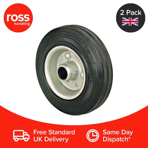 Set 100mm rubber wheels - set, of