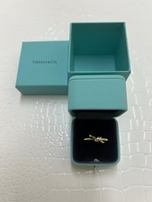 Authentic Tiffany and Co. Knot Ring 18k Solid yellow Gold Knot Collection W/ Box