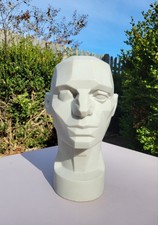 Vintage 1976 John Asaro Planes of the Head Model 13" Head Bust Mannequin