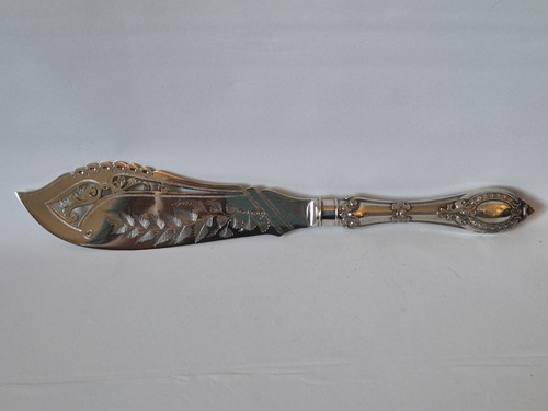Victorian silver plated fish - victorian,