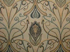 Art Nouveau Tulip Navy Blue