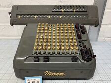 Vtg Antique Monroe Adding Machine Calculator Calculating Untested no power cord