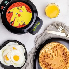 Pokemon Waffle Maker Non Stick Cooking Plates Pancake Cooking Dessert Pikachu