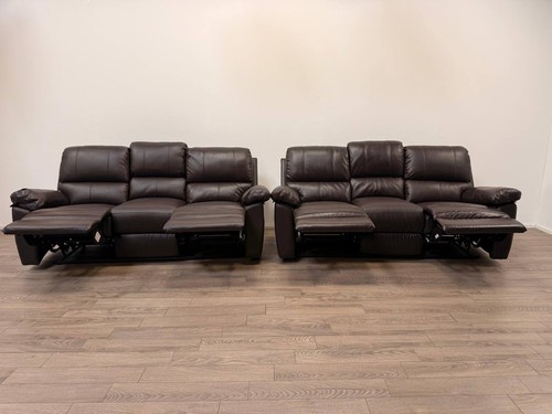 Toby brown faux - brown, leather