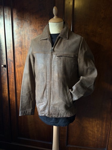 Wilson leather jacket with - leather,