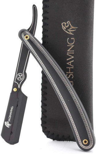 Cut throat shaving - cut, razor