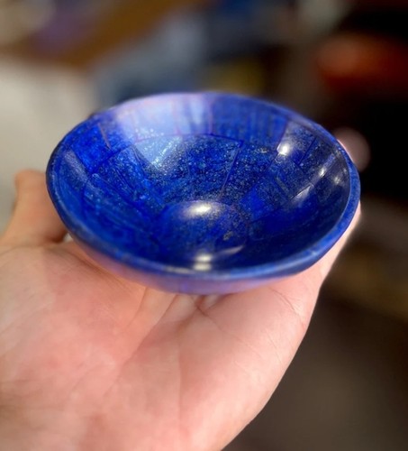 Lapis lazuli bowl - lapis,