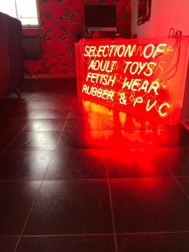 Original vintage neon light