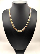 9ct YELLOW GOLD  CURB LINK