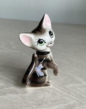 Vintage Glazed Porcelain Cat -