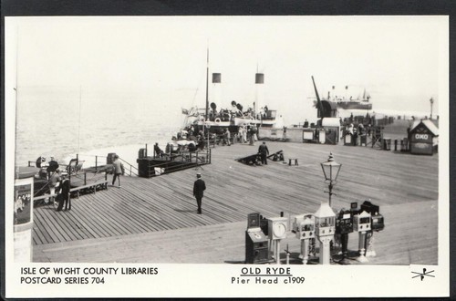 Isle wight postcard ryde - wight,