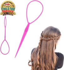 2Pcs Ponytail Pull Through