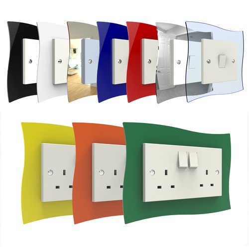 Light switch surround plug - surround,