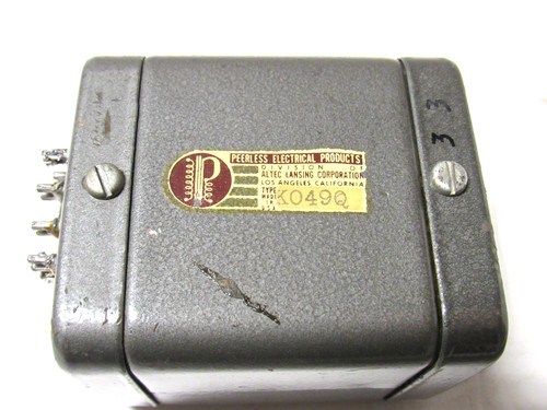 Peerless 049 audio - peerless, input
