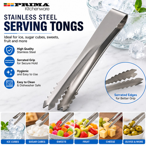 Stainless steel inch serving - stainless,