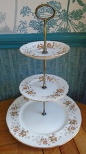 3 tier vintage  china cake