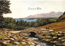 KEVIN PLATT PAINTINGS DERWENT WATER TOPOGRAPHICAL POSTCARD UNUSED V GD MINT