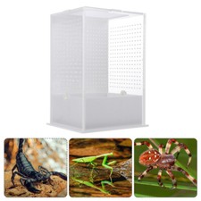  Frog Tank Praying Mantis Feeding Boxes Stick Insect Enclosure Villa Terrarium