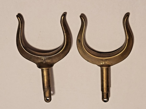 Brass bronze pair - pair, boat
