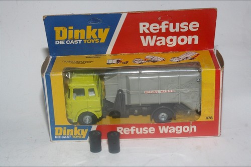 Dinky 978 refuse wagon - refuse,