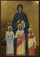 St Sophia and her Three