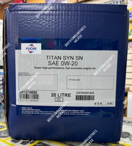 Fuchs titan syn sae 20 - fuchs, sn