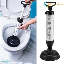 Plunger Toilet Unblocker Drain Buster Plumbing Sink Remover Sucker &TOILET BRUSH
